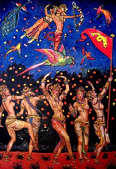 1901 illustration by Byam Shaw for The Garden of Kama