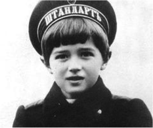 Tsarevich Alexei. Possibly the most angelic looking child ever.