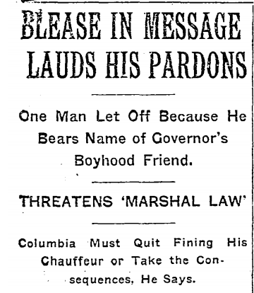 New York Times 1914 headline