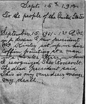 Schrank describes dream