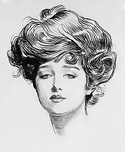 File:Gibson Girl by Charles Dana Gibson.jpg
